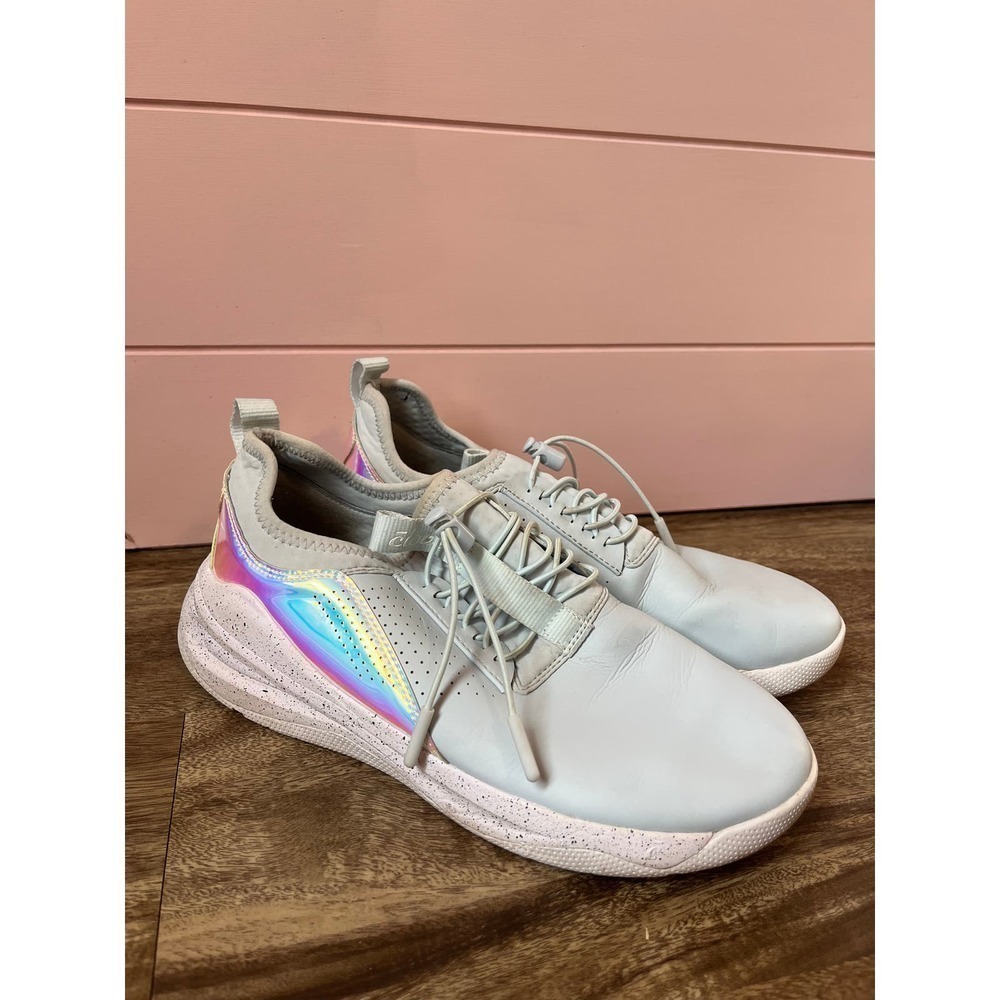 Clove Light Blue Holographic Limited Edition Nursing Tennis Shoes